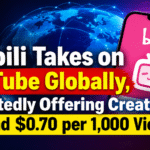 Bilibili کا YouTube کو عالمی سطح پر چیلنج کرنے کا بڑا منصوبہ، 1,000 ویوز پر 70 سینٹ ادائیگی